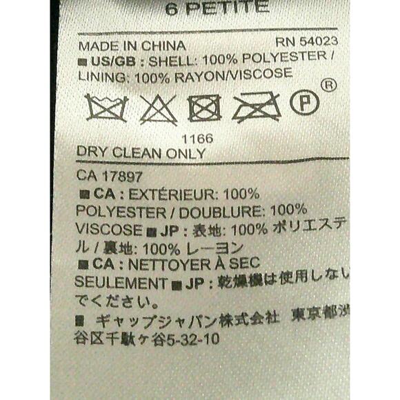 Banana Republic Womens  Dress 6 Navy Blue Lace Overlay Party Lined Sheath - Picture 7 of 8